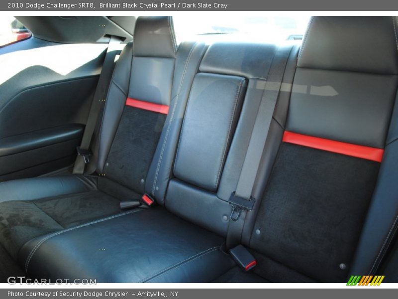 Brilliant Black Crystal Pearl / Dark Slate Gray 2010 Dodge Challenger SRT8