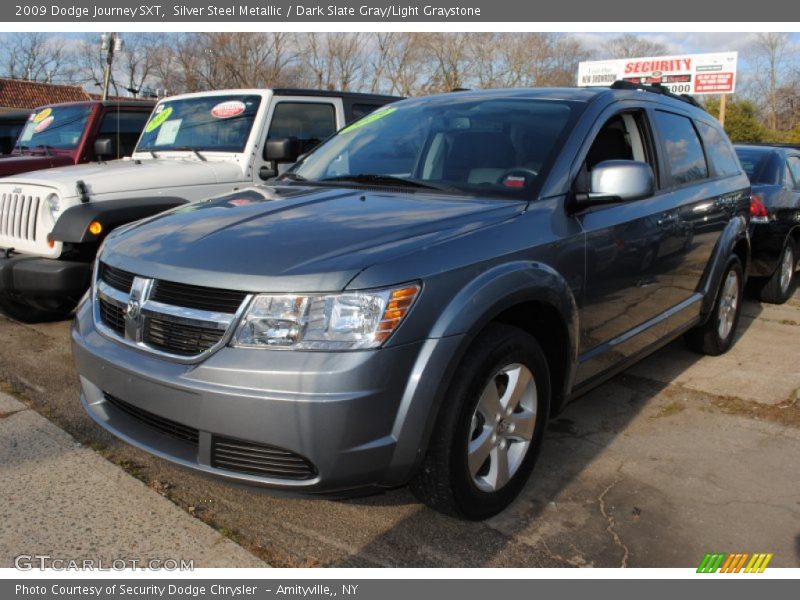 Silver Steel Metallic / Dark Slate Gray/Light Graystone 2009 Dodge Journey SXT