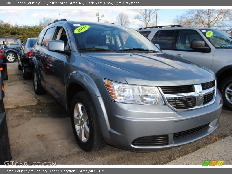 Silver Steel Metallic / Dark Slate Gray/Light Graystone 2009 Dodge Journey SXT