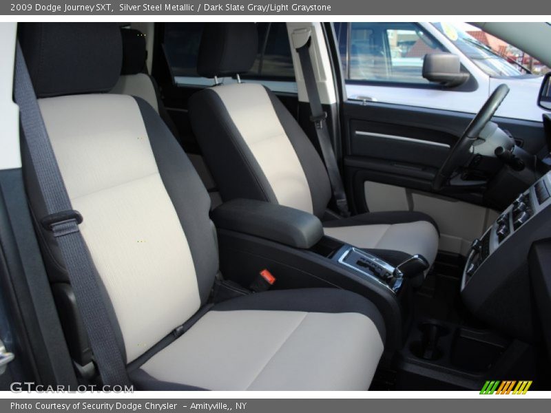 Silver Steel Metallic / Dark Slate Gray/Light Graystone 2009 Dodge Journey SXT