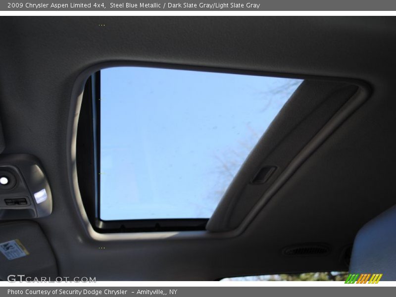 Steel Blue Metallic / Dark Slate Gray/Light Slate Gray 2009 Chrysler Aspen Limited 4x4