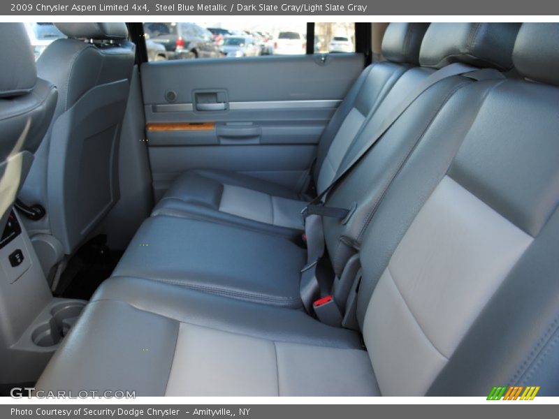  2009 Aspen Limited 4x4 Dark Slate Gray/Light Slate Gray Interior