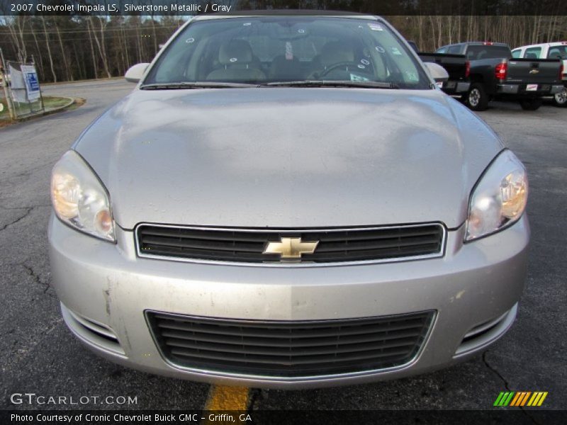 Silverstone Metallic / Gray 2007 Chevrolet Impala LS