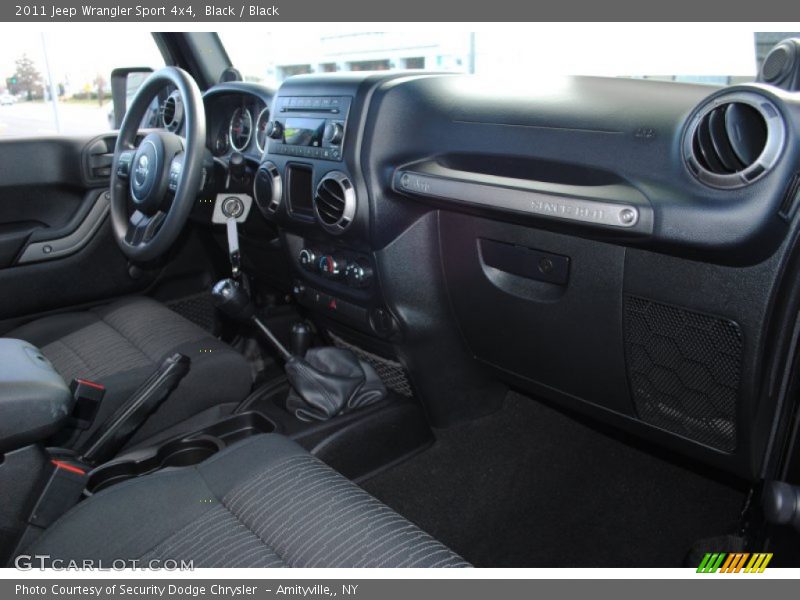 Black / Black 2011 Jeep Wrangler Sport 4x4