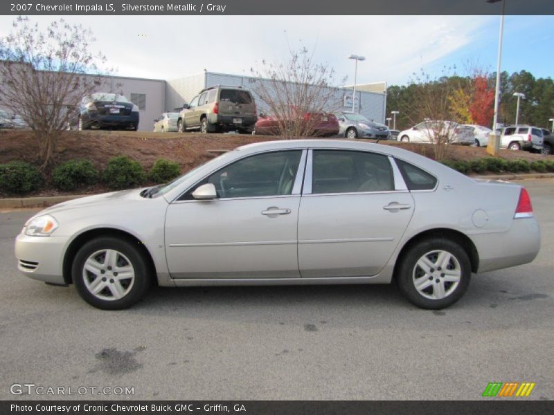 Silverstone Metallic / Gray 2007 Chevrolet Impala LS