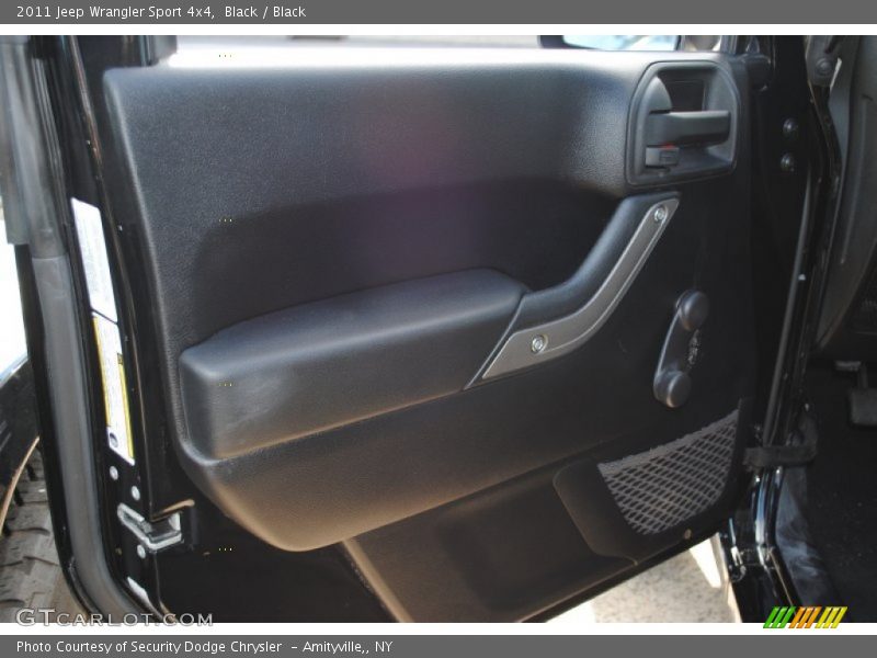 Black / Black 2011 Jeep Wrangler Sport 4x4