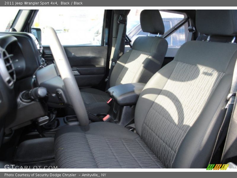 Black / Black 2011 Jeep Wrangler Sport 4x4