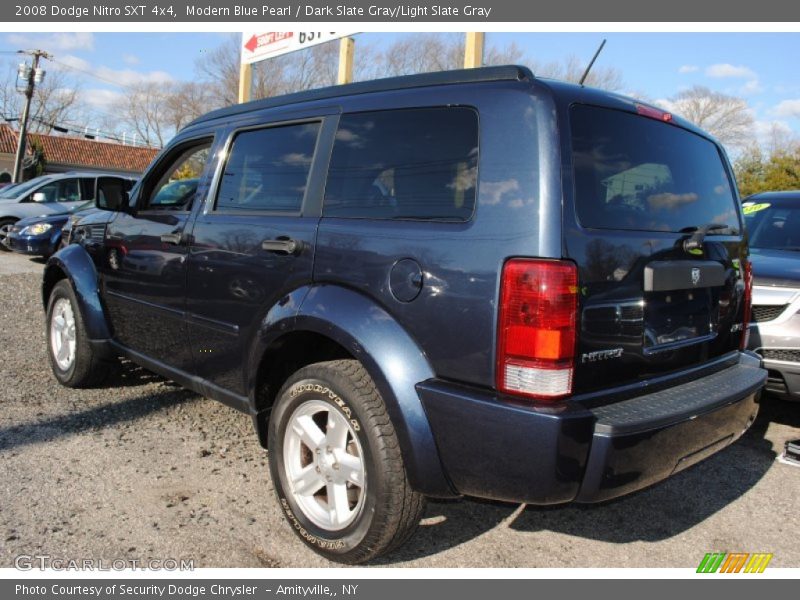Modern Blue Pearl / Dark Slate Gray/Light Slate Gray 2008 Dodge Nitro SXT 4x4