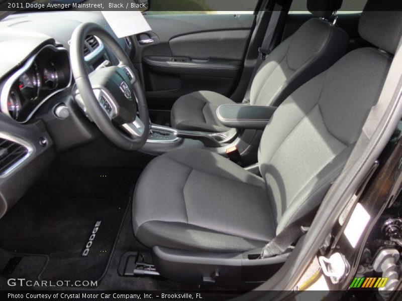 Black / Black 2011 Dodge Avenger Mainstreet