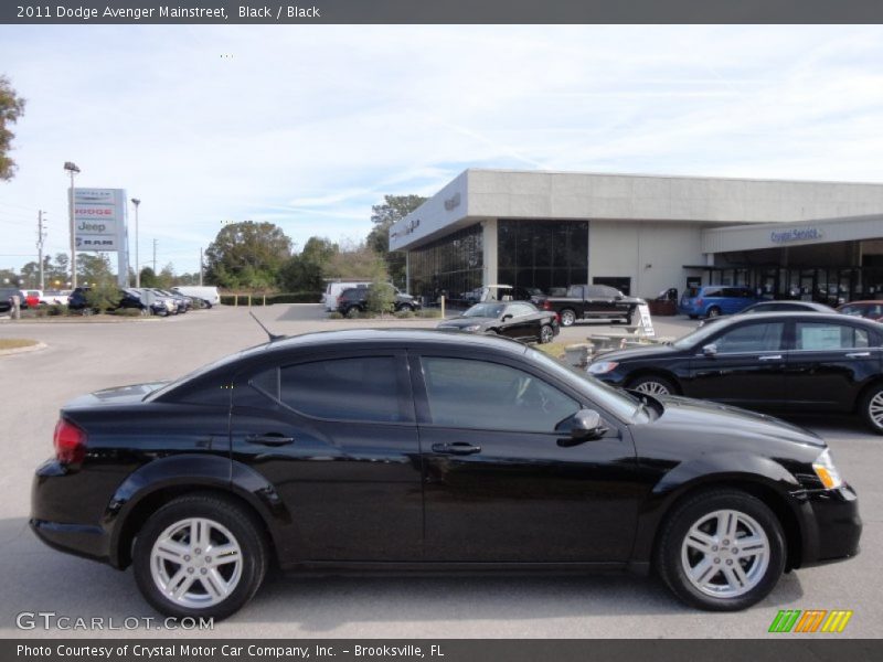 Black / Black 2011 Dodge Avenger Mainstreet