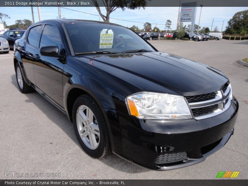 Black / Black 2011 Dodge Avenger Mainstreet