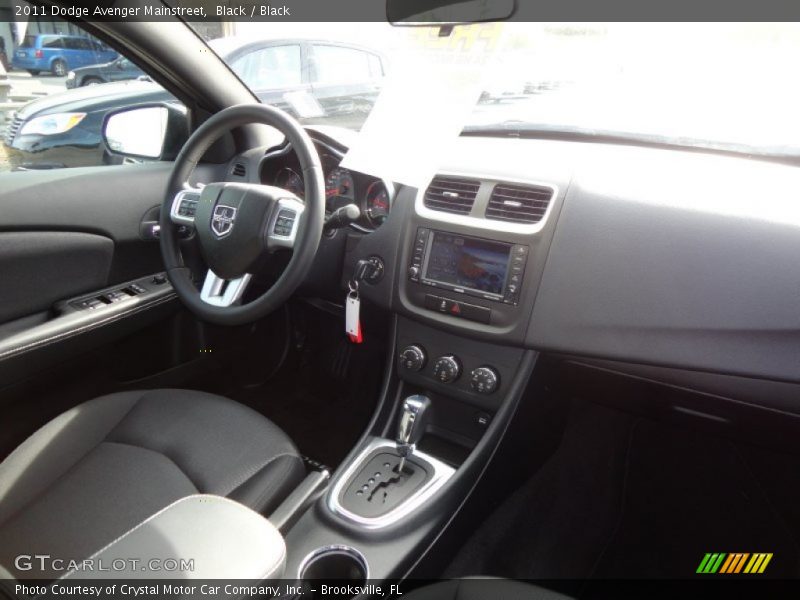 Black / Black 2011 Dodge Avenger Mainstreet