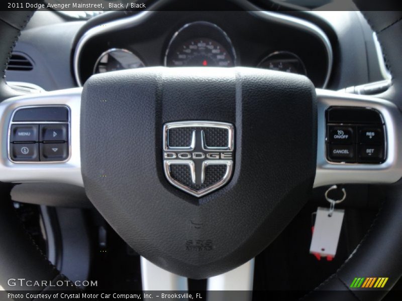 Black / Black 2011 Dodge Avenger Mainstreet