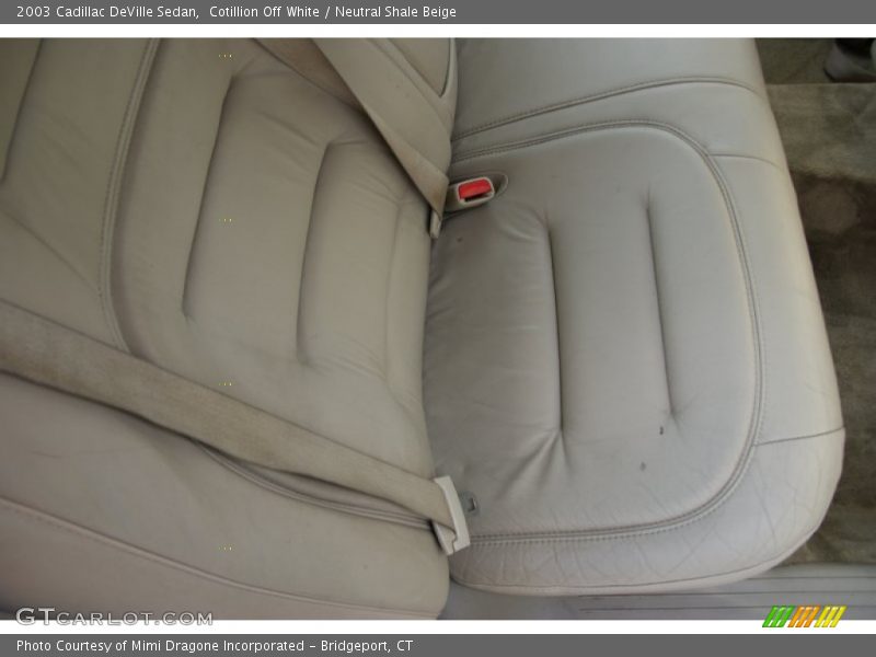 Cotillion Off White / Neutral Shale Beige 2003 Cadillac DeVille Sedan