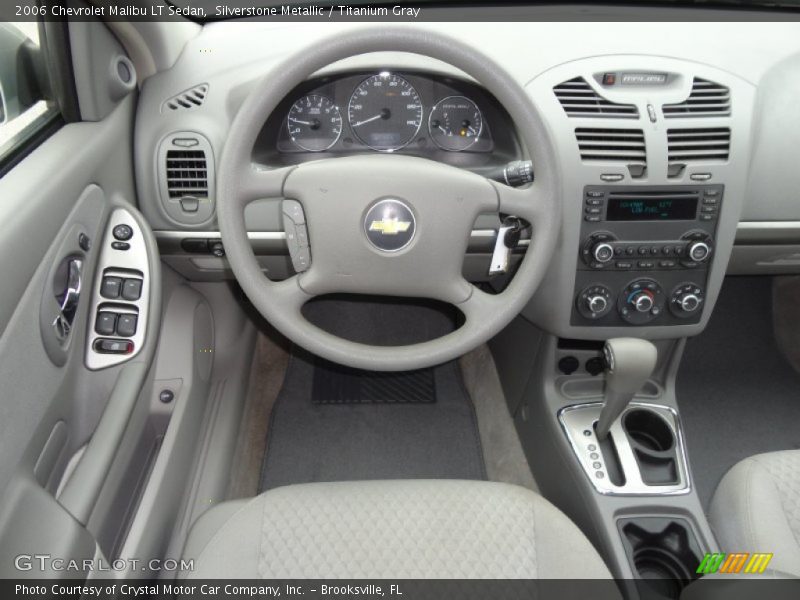 Silverstone Metallic / Titanium Gray 2006 Chevrolet Malibu LT Sedan