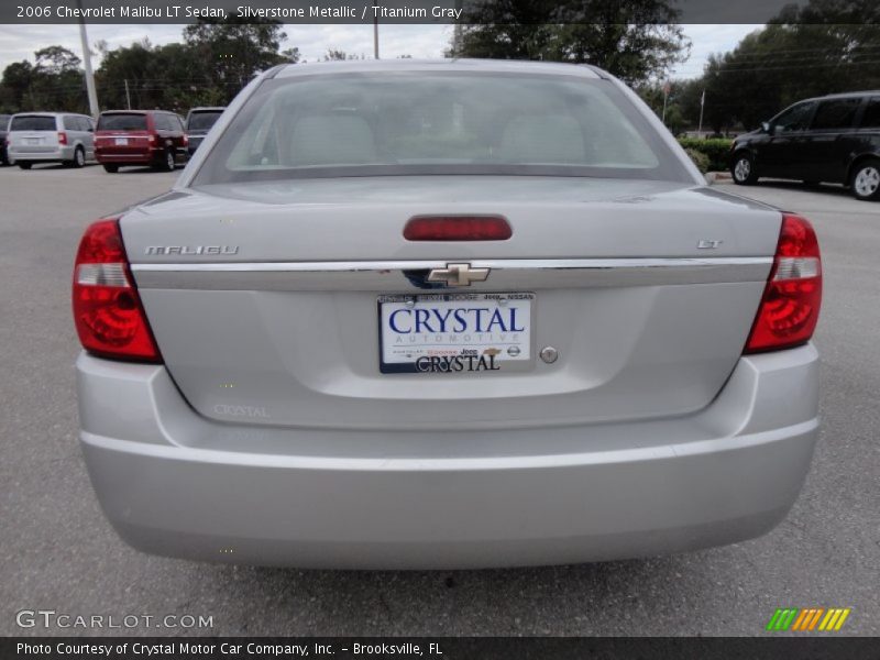 Silverstone Metallic / Titanium Gray 2006 Chevrolet Malibu LT Sedan