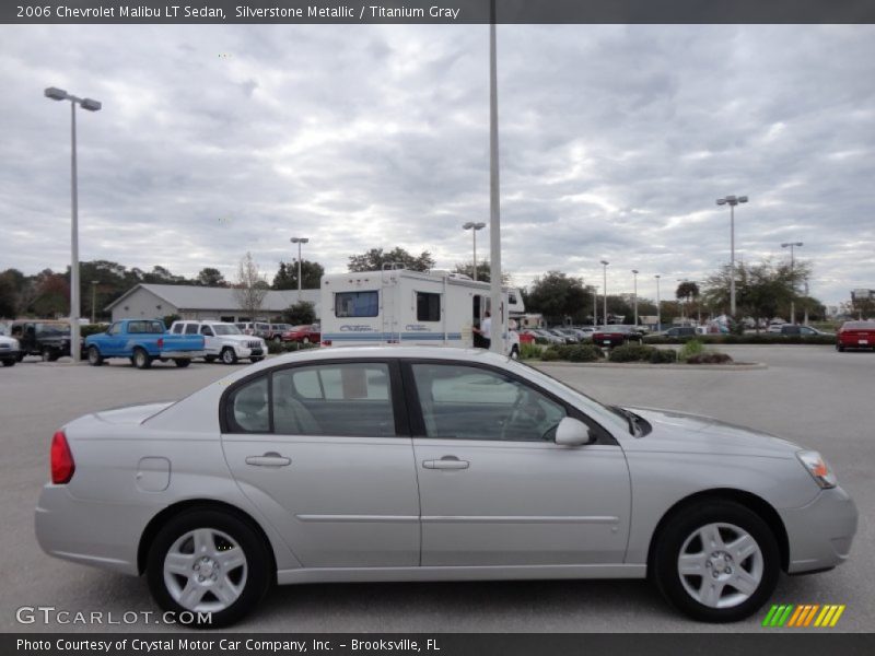 Silverstone Metallic / Titanium Gray 2006 Chevrolet Malibu LT Sedan