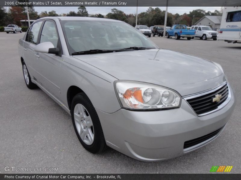Silverstone Metallic / Titanium Gray 2006 Chevrolet Malibu LT Sedan