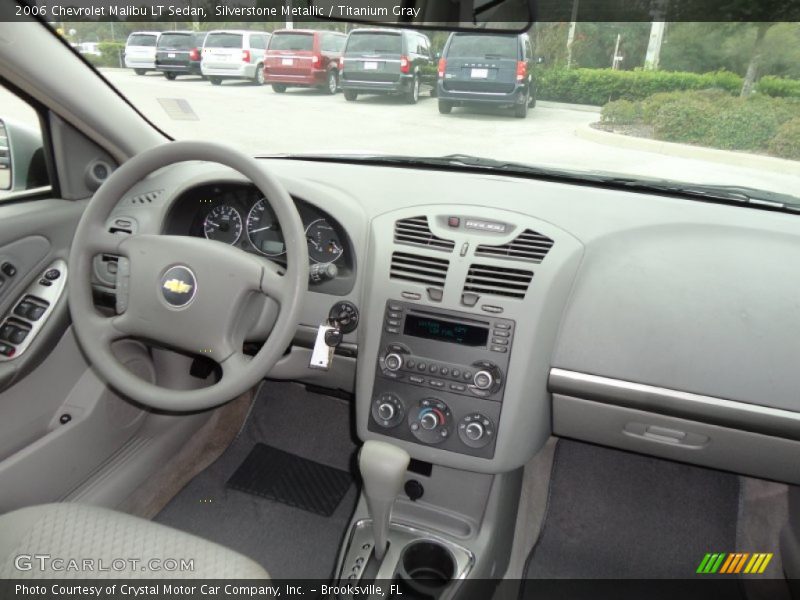 Silverstone Metallic / Titanium Gray 2006 Chevrolet Malibu LT Sedan