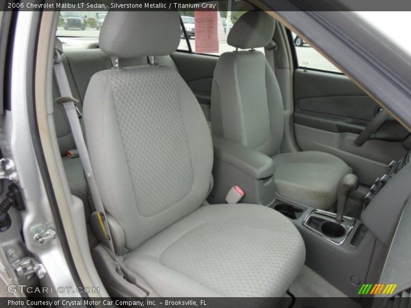Silverstone Metallic / Titanium Gray 2006 Chevrolet Malibu LT Sedan
