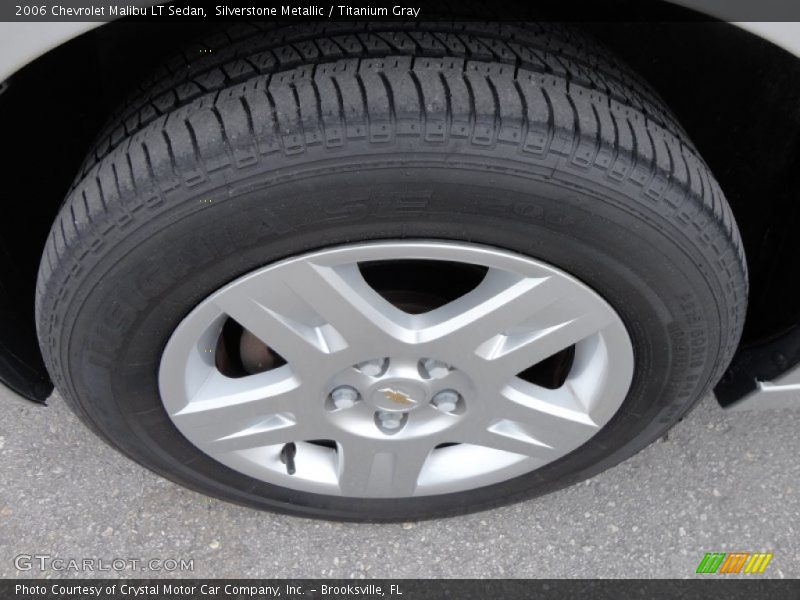 Silverstone Metallic / Titanium Gray 2006 Chevrolet Malibu LT Sedan