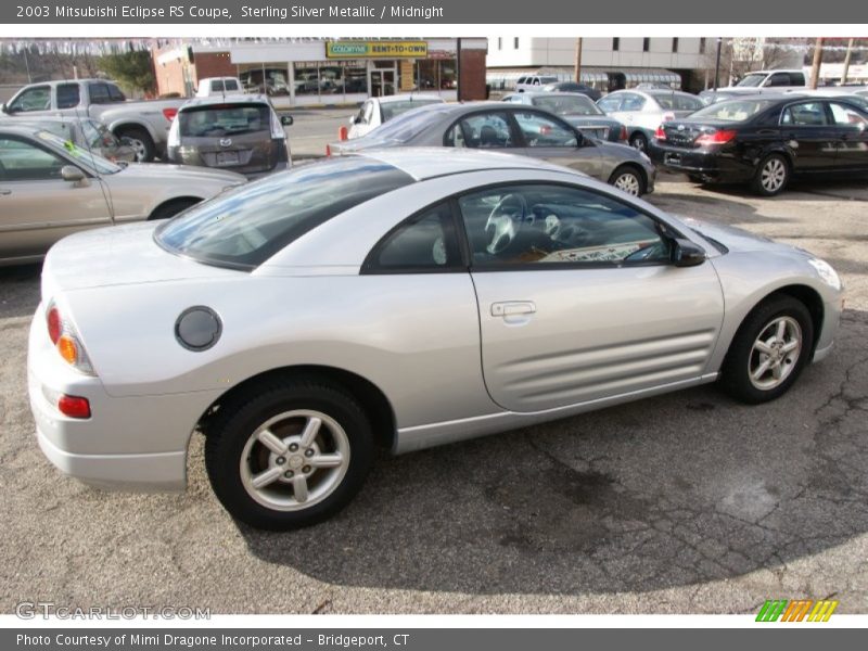 Sterling Silver Metallic / Midnight 2003 Mitsubishi Eclipse RS Coupe