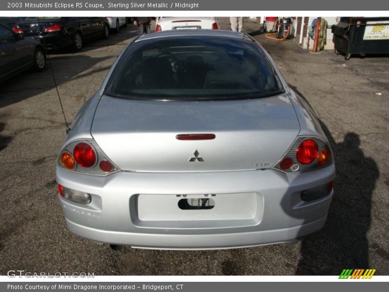 Sterling Silver Metallic / Midnight 2003 Mitsubishi Eclipse RS Coupe