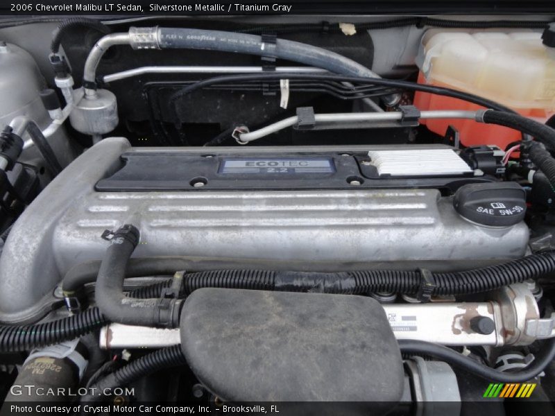 Silverstone Metallic / Titanium Gray 2006 Chevrolet Malibu LT Sedan