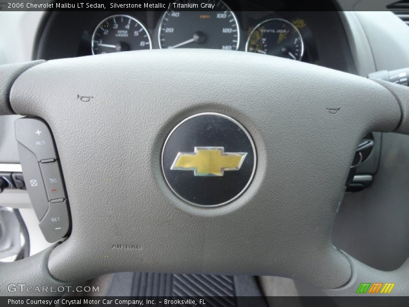 Silverstone Metallic / Titanium Gray 2006 Chevrolet Malibu LT Sedan