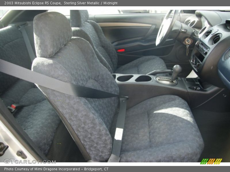 Sterling Silver Metallic / Midnight 2003 Mitsubishi Eclipse RS Coupe