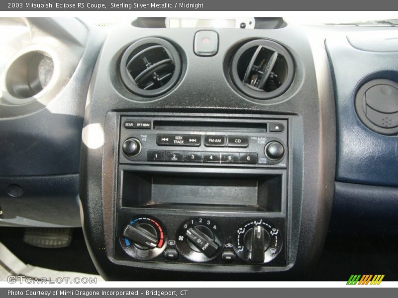 Sterling Silver Metallic / Midnight 2003 Mitsubishi Eclipse RS Coupe