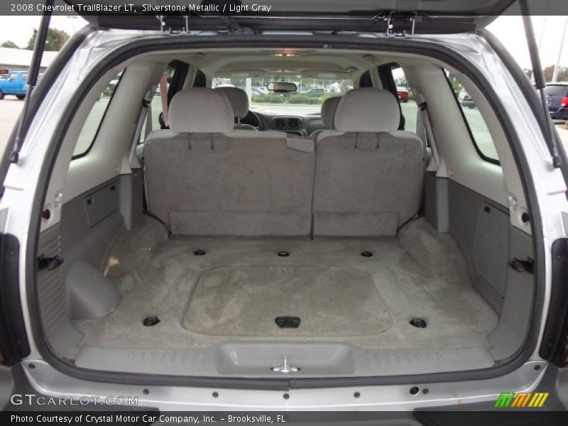 Silverstone Metallic / Light Gray 2008 Chevrolet TrailBlazer LT