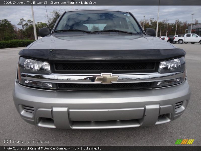 Silverstone Metallic / Light Gray 2008 Chevrolet TrailBlazer LT