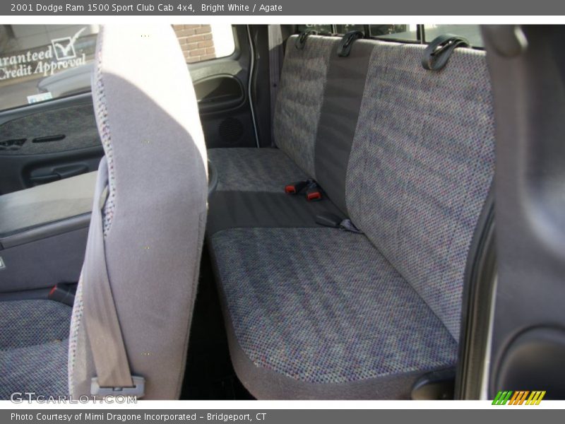 Bright White / Agate 2001 Dodge Ram 1500 Sport Club Cab 4x4