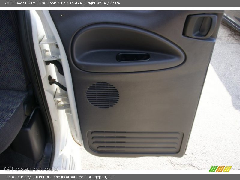 Bright White / Agate 2001 Dodge Ram 1500 Sport Club Cab 4x4