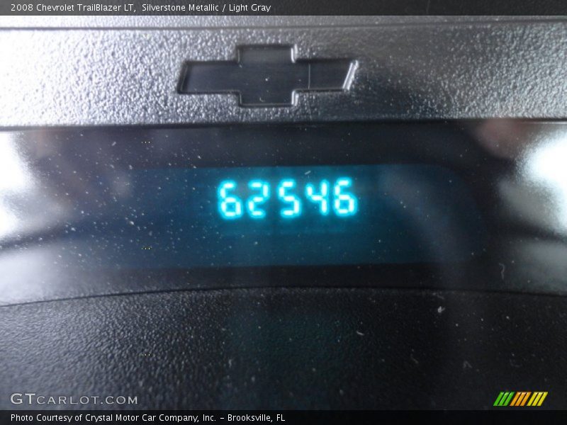 Silverstone Metallic / Light Gray 2008 Chevrolet TrailBlazer LT
