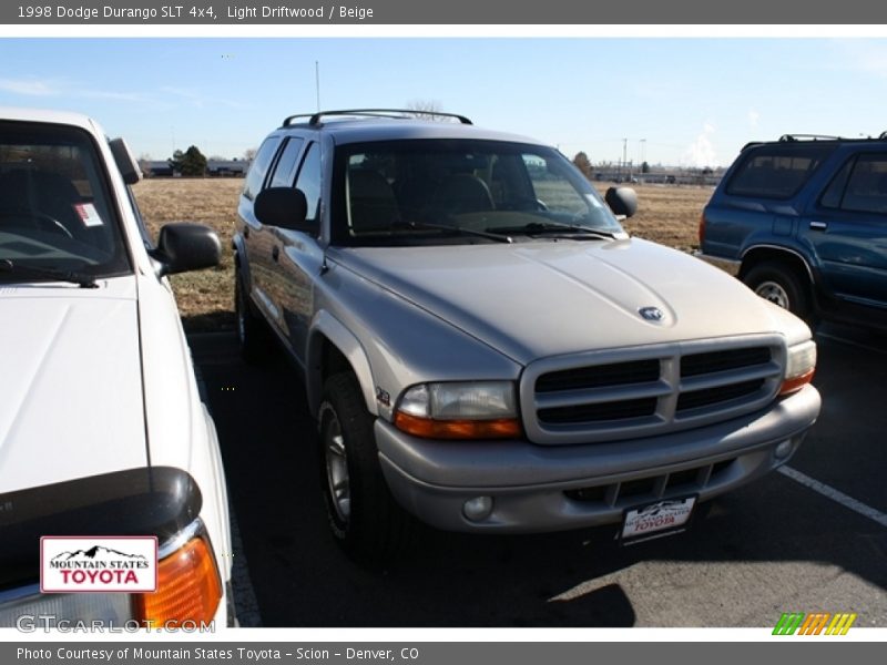 Light Driftwood / Beige 1998 Dodge Durango SLT 4x4