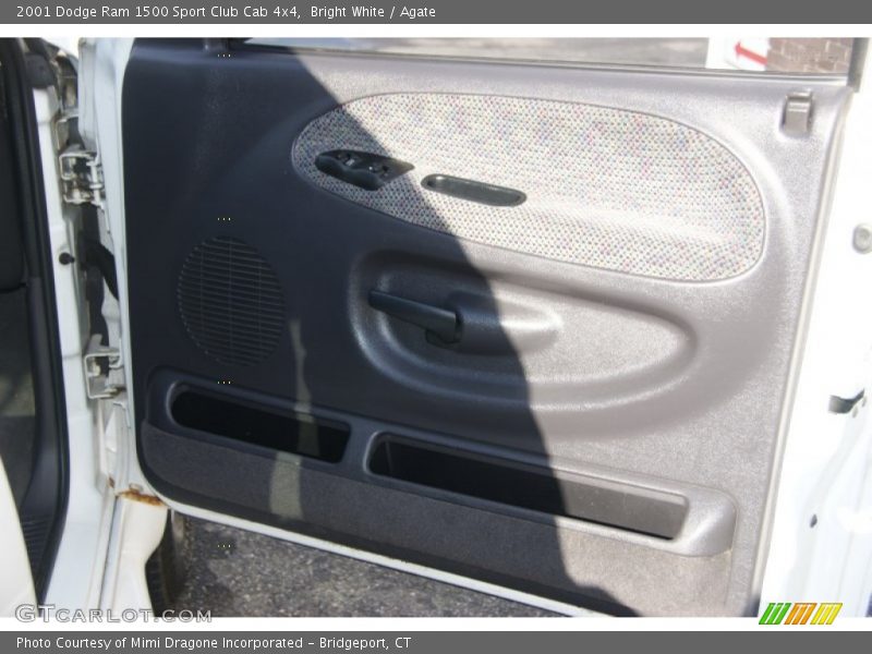 Bright White / Agate 2001 Dodge Ram 1500 Sport Club Cab 4x4