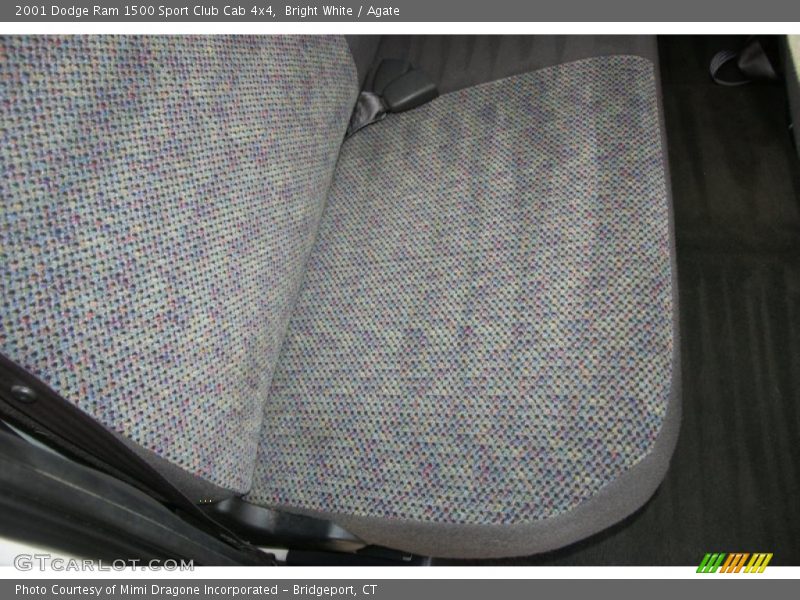 Bright White / Agate 2001 Dodge Ram 1500 Sport Club Cab 4x4