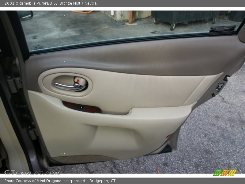 Bronze Mist / Neutral 2001 Oldsmobile Aurora 3.5