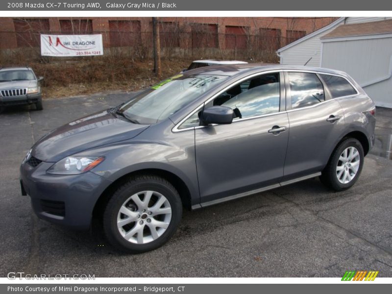 Galaxy Gray Mica / Black 2008 Mazda CX-7 Touring AWD