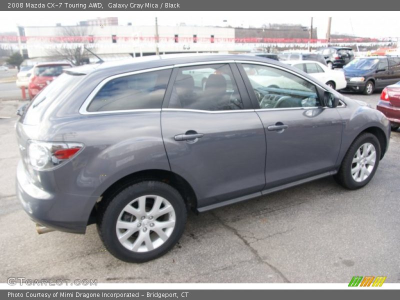 Galaxy Gray Mica / Black 2008 Mazda CX-7 Touring AWD