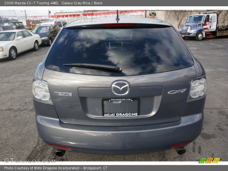 Galaxy Gray Mica / Black 2008 Mazda CX-7 Touring AWD