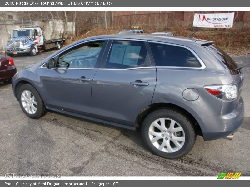 Galaxy Gray Mica / Black 2008 Mazda CX-7 Touring AWD