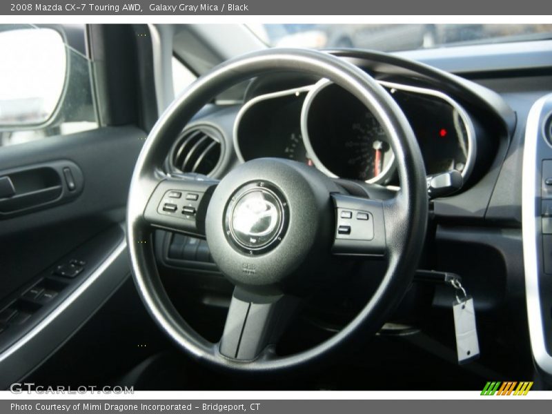 Galaxy Gray Mica / Black 2008 Mazda CX-7 Touring AWD