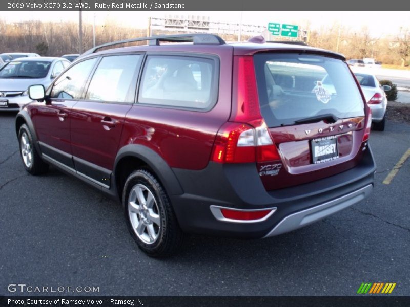 Ruby Red Metallic / Sandstone 2009 Volvo XC70 3.2 AWD