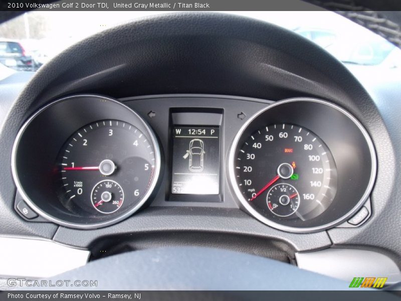  2010 Golf 2 Door TDI 2 Door TDI Gauges