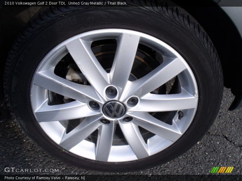  2010 Golf 2 Door TDI Wheel