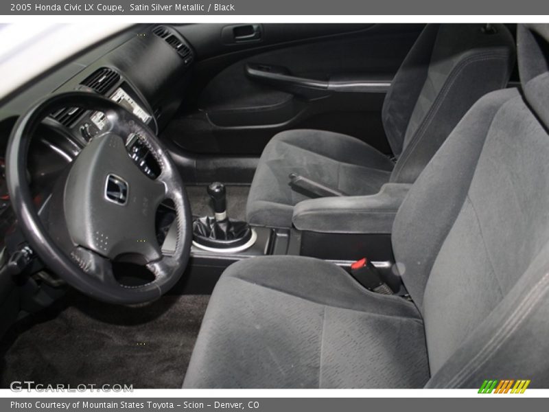  2005 Civic LX Coupe Black Interior