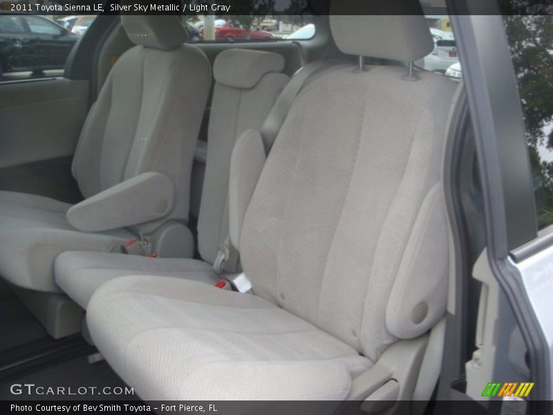 Silver Sky Metallic / Light Gray 2011 Toyota Sienna LE